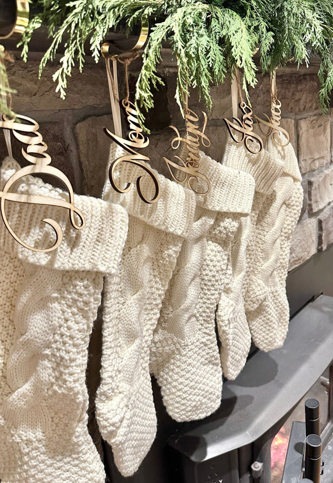 Stocking Name Tags