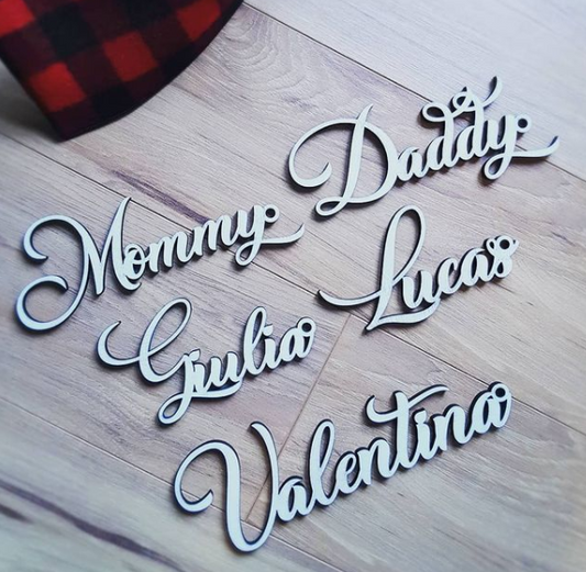 Stocking Name Tags